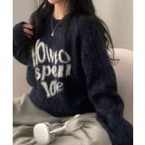 クルーネック カジュアルニットトップス | VIVID LADY | 詳細画像22 