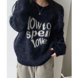 クルーネック カジュアルニットトップス | VIVID LADY | 詳細画像24 