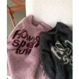 クルーネック カジュアルニットトップス | VIVID LADY | 詳細画像34 