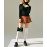 タートルネック×オフショルダー リブニット | VIVID LADY | 詳細画像13