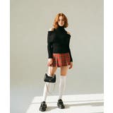 タートルネック×オフショルダー リブニット | VIVID LADY | 詳細画像9