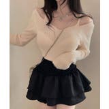 アンゴラ風オフショル コンパクトニット | VIVID LADY | 詳細画像6 