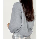 ボリューム袖アノラックリブニット レディース 春 | VIVID LADY | 詳細画像21 