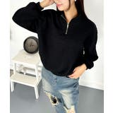 ボリューム袖アノラックリブニット レディース 春 | VIVID LADY | 詳細画像28 