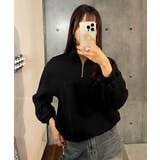 ボリューム袖アノラックリブニット レディース 春 | VIVID LADY | 詳細画像40 