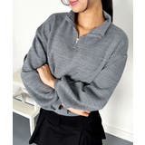 ボリューム袖アノラックリブニット レディース 春 | VIVID LADY | 詳細画像50 