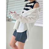 クロップドボーダーノースリーブニット 全3色 クロップドトップス | VIVID LADY | 詳細画像17