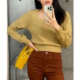 ニットセーター スクエアネック ショート丈 | VIVID LADY | 詳細画像21