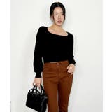 ニットセーター スクエアネック ショート丈 | VIVID LADY | 詳細画像24