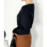 ニットセーター スクエアネック ショート丈 | VIVID LADY | 詳細画像27