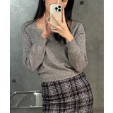 ニットセーター スクエアネック ショート丈 | VIVID LADY | 詳細画像41