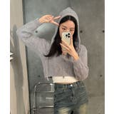 ニットカーディガン ジップアップ フード付き | VIVID LADY | 詳細画像19