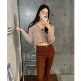 ニットカーディガン ジップアップ フード付き | VIVID LADY | 詳細画像26