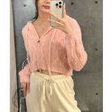 ニットカーディガン ジップアップ フード付き | VIVID LADY | 詳細画像59