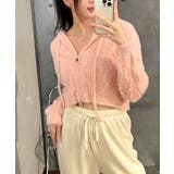 ニットカーディガン ジップアップ フード付き | VIVID LADY | 詳細画像60