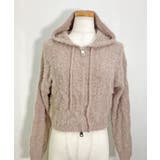 ニットカーディガン ジップアップ フード付き | VIVID LADY | 詳細画像4