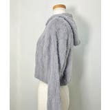 ニットカーディガン ジップアップ フード付き | VIVID LADY | 詳細画像7