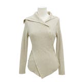 アシンメトリーラップデザイン リブニットトップス | VIVID LADY | 詳細画像16 