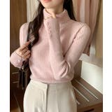 タートルネック リブニットプルオーバー | VIVID LADY | 詳細画像15 