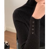 タートルネック リブニットプルオーバー | VIVID LADY | 詳細画像36 