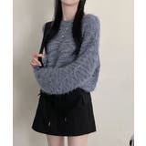 ミックスカラー ボートネックニット | VIVID LADY | 詳細画像15 