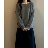 配色 ふわふわニットプルオーバー | VIVID LADY | 詳細画像11 