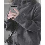 リブフード ハイネック ニットパーカー | VIVID LADY | 詳細画像20 