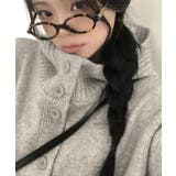 リブフード ハイネック ニットパーカー | VIVID LADY | 詳細画像22 