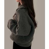 ハーフジップ ハイネックニット プルオーバー | VIVID LADY | 詳細画像22 