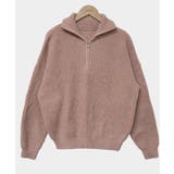 ハーフジップ ハイネックニット プルオーバー | VIVID LADY | 詳細画像32 