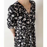 Vネック 花柄 フレア カシュクールワンピース | VIVID LADY | 詳細画像8