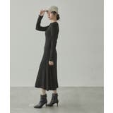 ヘンリーネックリブニットワンピース | VIVID LADY | 詳細画像12 