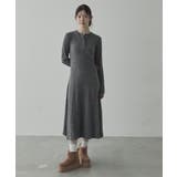 ヘンリーネックリブニットワンピース | VIVID LADY | 詳細画像18 