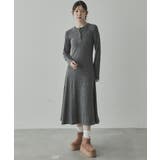 ヘンリーネックリブニットワンピース | VIVID LADY | 詳細画像20 