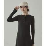 ヘンリーネックリブニットワンピース | VIVID LADY | 詳細画像24 