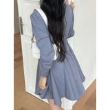 シャツフレアミニワンピース レディース 春 | VIVID LADY | 詳細画像10