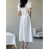 フリルパフピンタックロングワンピース 全3色 半袖 | VIVID LADY | 詳細画像15