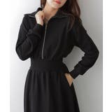 ハーフジップ スウェットワンピース | VIVID LADY | 詳細画像23