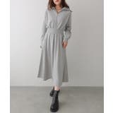 ハーフジップ スウェットワンピース | VIVID LADY | 詳細画像3