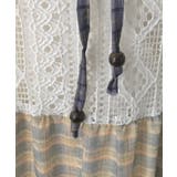 レース×チェック切替 キャミロングワンピース | VIVID LADY | 詳細画像20 