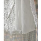 レース×チェック切替 キャミロングワンピース | VIVID LADY | 詳細画像21 