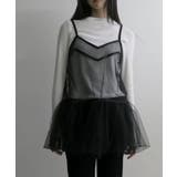 シアーフレアレイヤードキャミワンピース | VIVID LADY | 詳細画像1