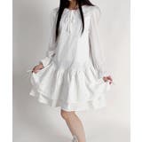 サイドリボン ティアード ノースリーブワンピース | VIVID LADY | 詳細画像3