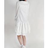 サイドリボン ティアード ノースリーブワンピース | VIVID LADY | 詳細画像7