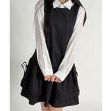 サイドリボン ティアード ノースリーブワンピース | VIVID LADY | 詳細画像9