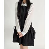 サイドリボン ティアード ノースリーブワンピース | VIVID LADY | 詳細画像14