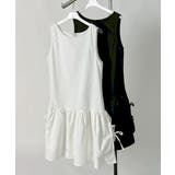 サイドリボン ティアード ノースリーブワンピース | VIVID LADY | 詳細画像15