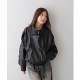 フェイクレザーライダースジャケット | VIVID LADY | 詳細画像5 
