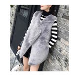 シンプルなデザインのファーベスト レディース エコファー | VIVID LADY | 詳細画像7