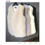 シンプルなデザインのファーベスト レディース エコファー | VIVID LADY | 詳細画像16